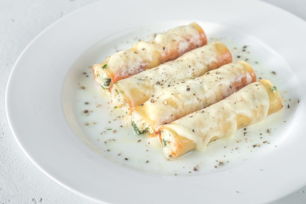Cannelloni ricotta e spinaci